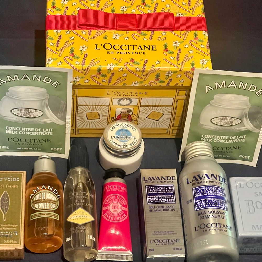 L'OCCITANE Bath & Body Collection - Yellow and Pink